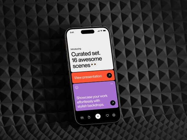 iphone 15 in front of the sound isolation
